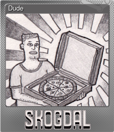 Series 1 - Card 1 of 8 - Dude