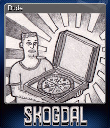 Series 1 - Card 1 of 8 - Dude
