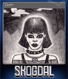 Series 1 - Card 5 of 8 - Goth