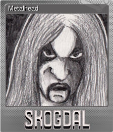 Series 1 - Card 2 of 8 - Metalhead