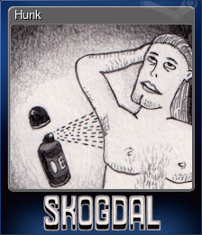 Series 1 - Card 4 of 8 - Hunk