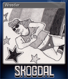 Series 1 - Card 3 of 8 - Wrestler