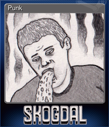Series 1 - Card 8 of 8 - Punk