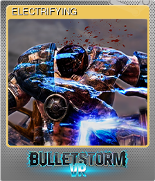 Series 1 - Card 2 of 5 - ELECTRIFYING