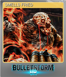 Series 1 - Card 1 of 5 - SMELLS FRIED