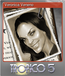 Series 1 - Card 7 of 7 - Veronica Veneno