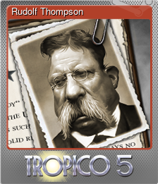 Series 1 - Card 6 of 7 - Rudolf Thompson