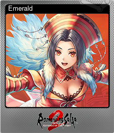 Series 1 - Card 2 of 8 - Emerald