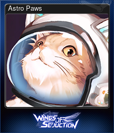 Series 1 - Card 1 of 5 - Astro Paws