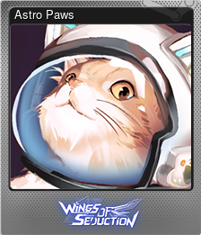 Series 1 - Card 1 of 5 - Astro Paws