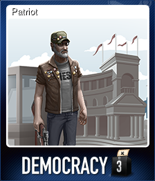 Series 1 - Card 3 of 6 - Patriot