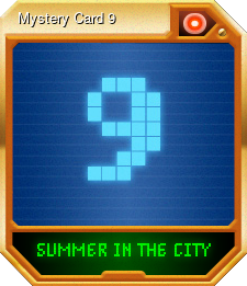 Mysterious Trading Cards - Card 9 of 11 - Mystery Card 9