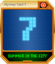 Mysterious Trading Cards - Card 7 of 11 - Mystery Card 7
