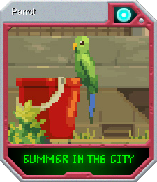 Series 1 - Card 2 of 11 - Parrot