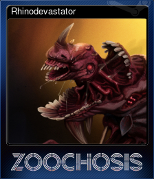 Series 1 - Card 11 of 14 - Rhinodevastator