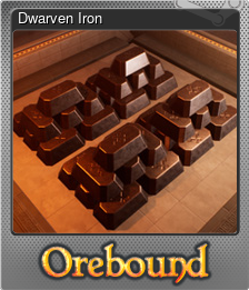 Series 1 - Card 1 of 5 - Dwarven Iron