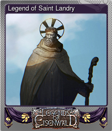 Series 1 - Card 4 of 9 - Legend of Saint Landry