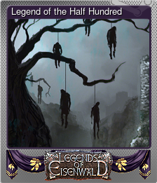Series 1 - Card 8 of 9 - Legend of the Half Hundred