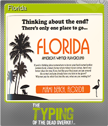Series 1 - Card 4 of 10 - Florida