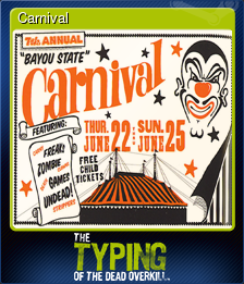 Series 1 - Card 1 of 10 - Carnival