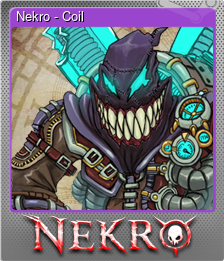 Series 1 - Card 2 of 9 - Nekro - Coil