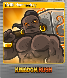 Series 1 - Card 3 of 5 - Malik Hammerfury