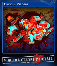 Series 1 - Card 4 of 7 - Blood & Viscera