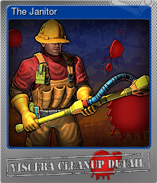 Series 1 - Card 1 of 7 - The Janitor
