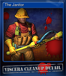 Series 1 - Card 1 of 7 - The Janitor