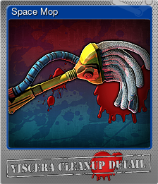 Series 1 - Card 3 of 7 - Space Mop