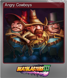 Series 1 - Card 2 of 5 - Angry Cowboys