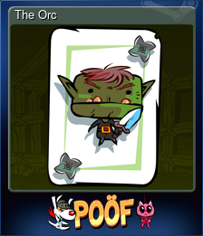 Series 1 - Card 5 of 5 - The Orc