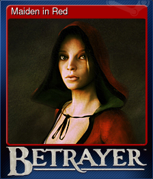 Series 1 - Card 1 of 6 - Maiden in Red