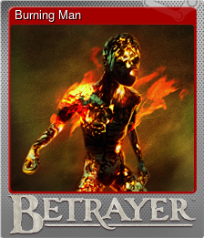 Series 1 - Card 2 of 6 - Burning Man