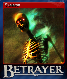 Series 1 - Card 6 of 6 - Skeleton