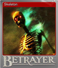 Series 1 - Card 6 of 6 - Skeleton