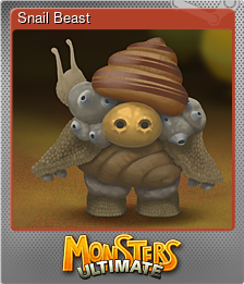 Series 1 - Card 10 of 11 - Snail Beast