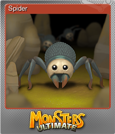 Series 1 - Card 2 of 11 - Spider