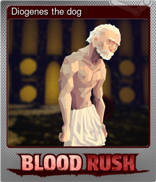 Series 1 - Card 3 of 8 - Diogenes the dog