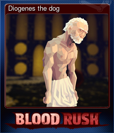 Series 1 - Card 3 of 8 - Diogenes the dog