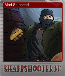 Series 1 - Card 1 of 10 - Mad Skinhead