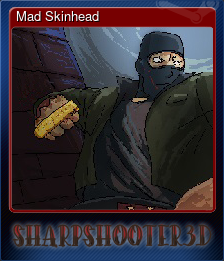 Series 1 - Card 1 of 10 - Mad Skinhead