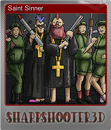 Series 1 - Card 8 of 10 - Saint Sinner