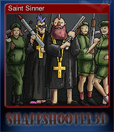 Series 1 - Card 8 of 10 - Saint Sinner