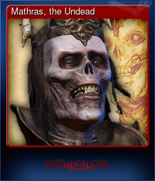 Series 1 - Card 1 of 6 - Mathras, the Undead