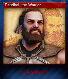 Series 1 - Card 3 of 6 - Randhal, the Warrior