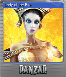 Series 1 - Card 7 of 8 - Lady of the Fire