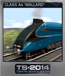 Series 1 - Card 5 of 9 - CLASS A4 "MALLARD"