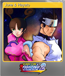 Series 1 - Card 8 of 8 - June & Hayato
