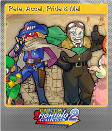 Series 1 - Card 6 of 8 - Pete, Accel, Pride & Mel
